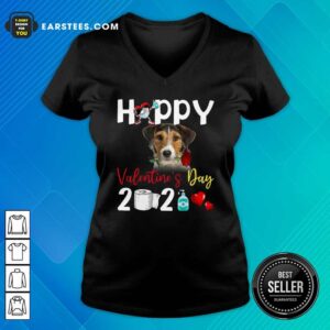 Alternative view of Perfect Fox Terrier Happy Valentines Day With Toilet Paper 2021 Shirt