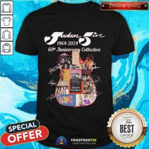 Original The Jackson 5 1964-2024 60th Anniversary Collection T-Shirt