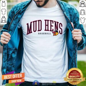 Premium Toledo Mud Hens Parchment Baseball T-Shirt