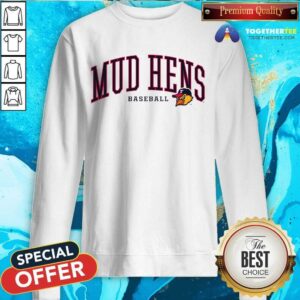 Alternative view of Premium Toledo Mud Hens Parchment Baseball T-Shirt