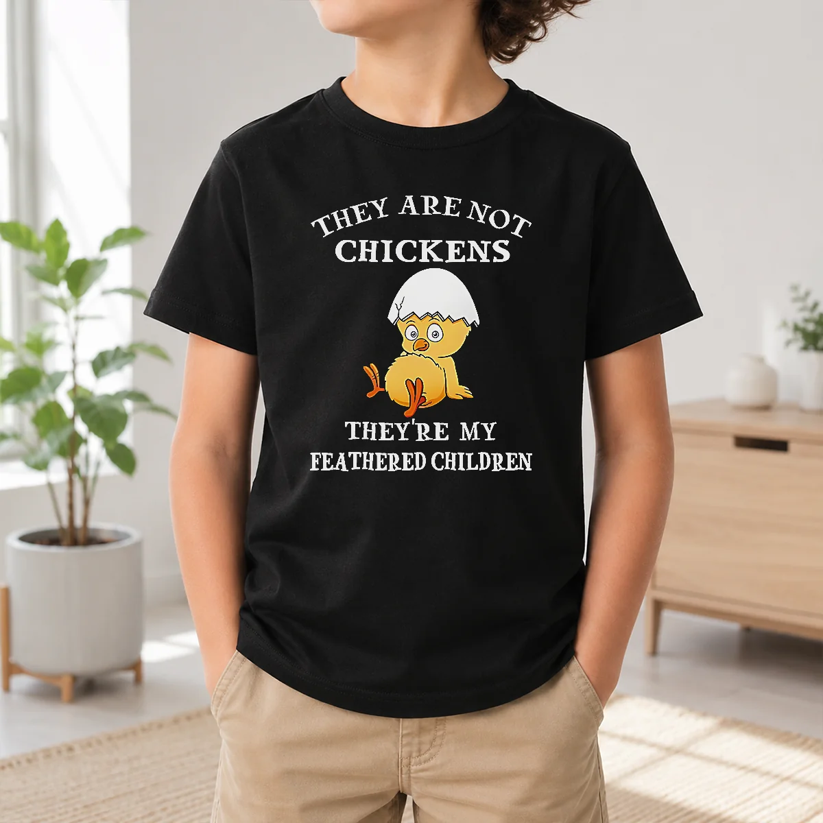 Nice Chicken They Are Not Chickens Theyre My Feathered Children Shirt - Image 9