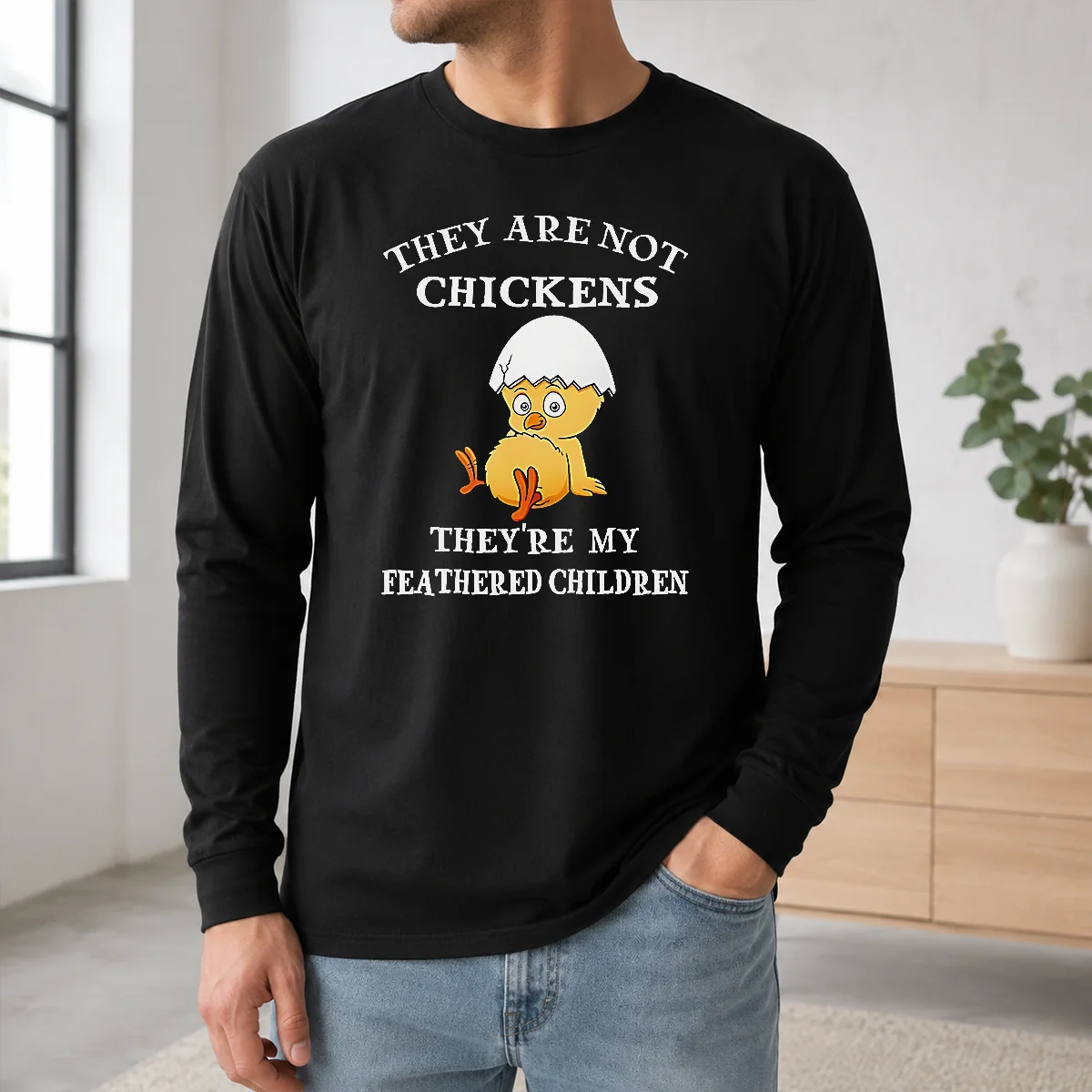 Nice Chicken They Are Not Chickens Theyre My Feathered Children Shirt - Image 5