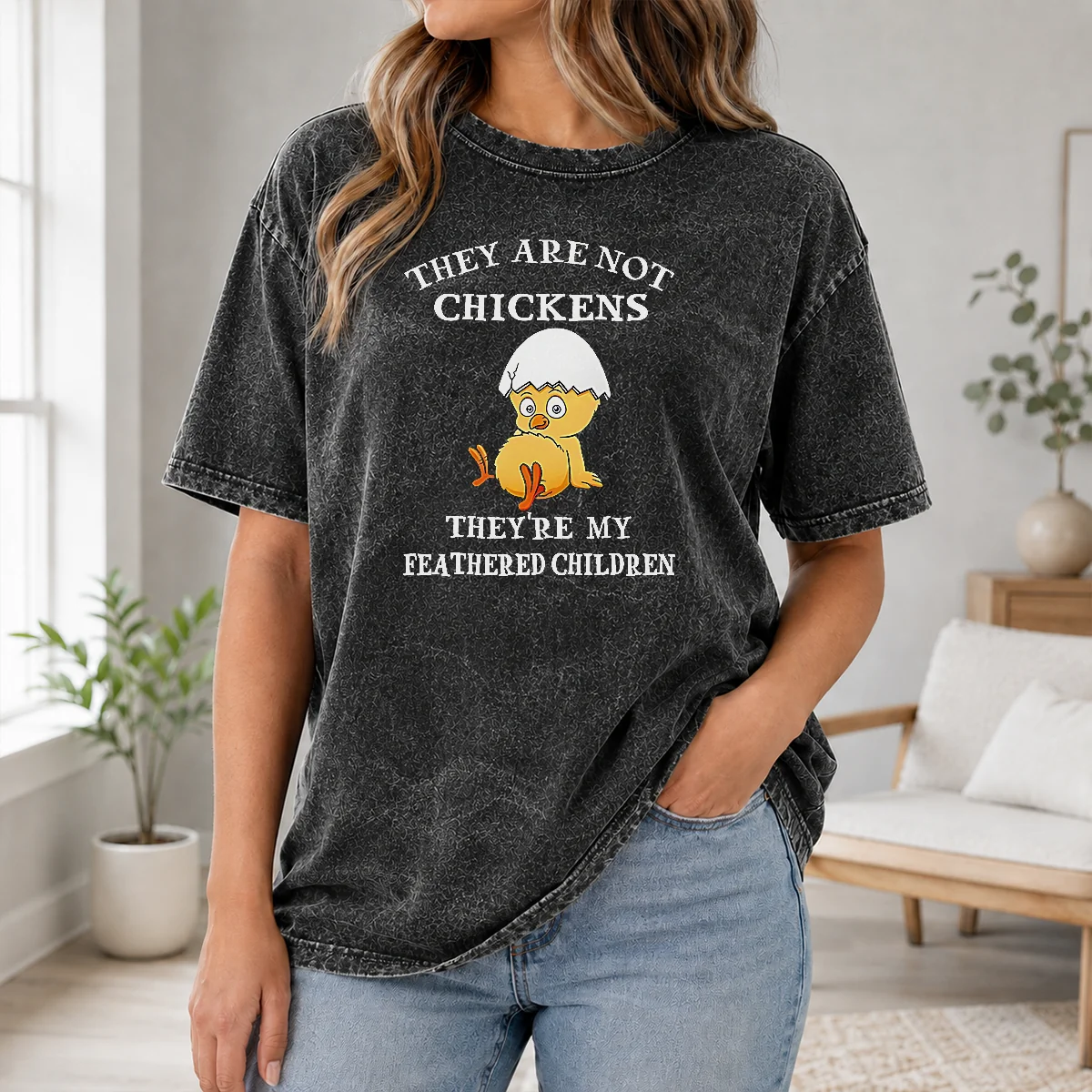 Nice Chicken They Are Not Chickens Theyre My Feathered Children Shirt - Image 8