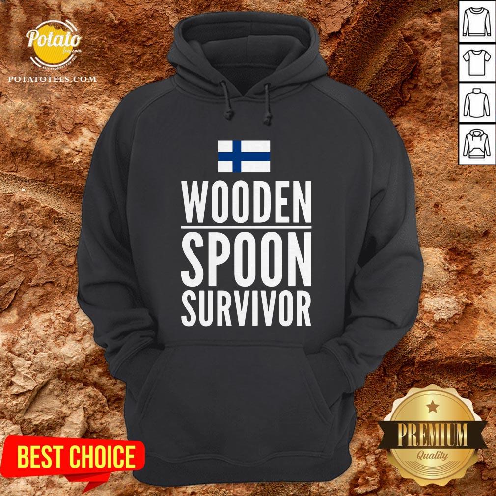 Nice Wooden Spoon Survivor Shirt - Image 5