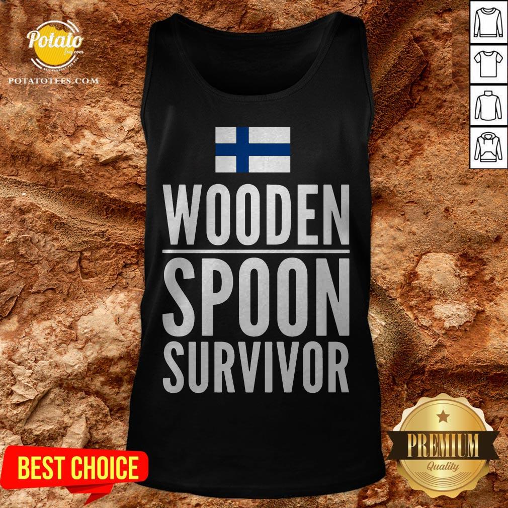 Nice Wooden Spoon Survivor Shirt - Image 4