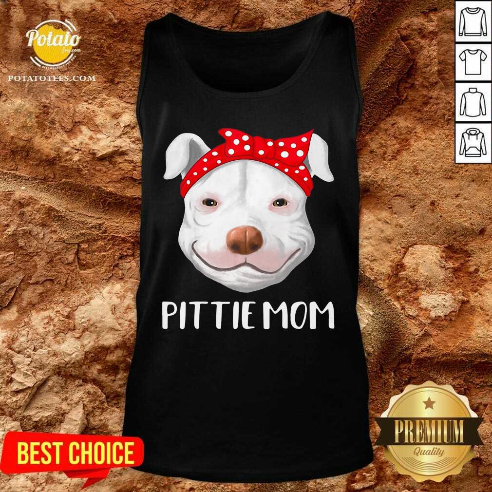 Pitbull Dog Lovers Pittie Mom Mothers Day Gift Shirt - Image 5