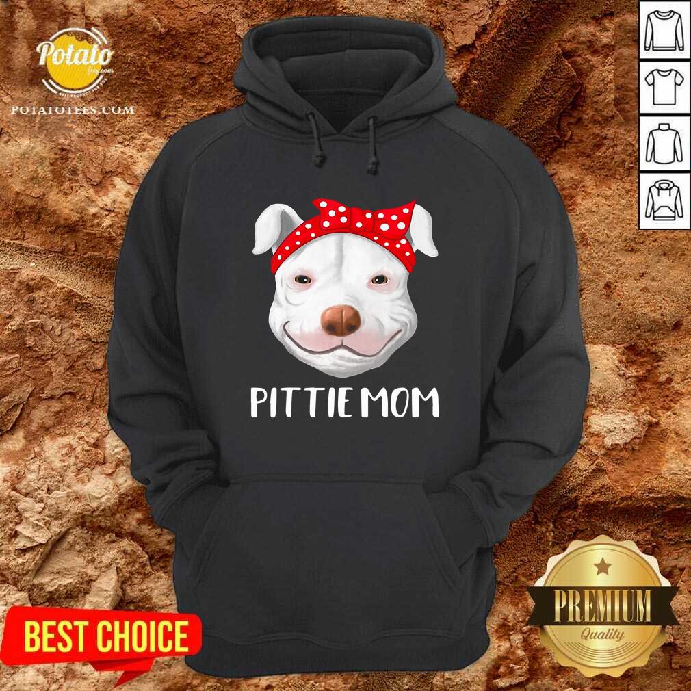 Pitbull Dog Lovers Pittie Mom Mothers Day Gift Shirt - Image 4
