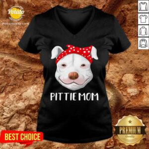 Alternative view of Pitbull Dog Lovers Pittie Mom Mothers Day Gift Shirt