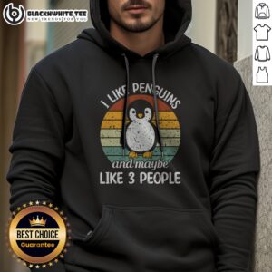 Alternative view of Nice I Like Penguins And Maybe Like 3 People Shirt