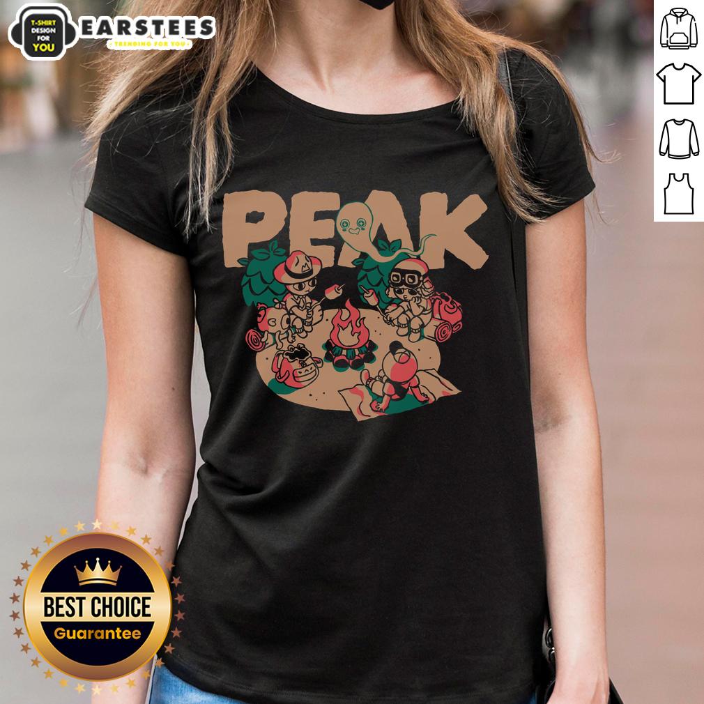 Awesome Peak Happy Campers T-Shirt - Image 3
