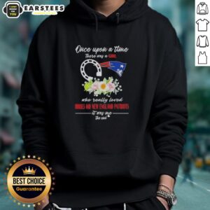 Alternative view of Pretty Once Upon A Time There Was A Girl Who Really Loved Horses And New England Patriots It Was Me The End T-Shirt