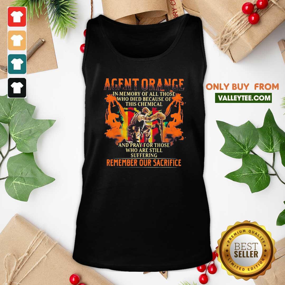 Top Agent Orange In Memory Of All Those Who Died Because Of This Chemical Shirt - Image 3