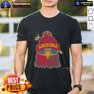 Awesome Arizona Cardinals Football Mascot Graphic T-Shirt