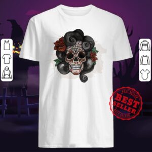 Dia De Muertos Woman Sugar Skull Shirt