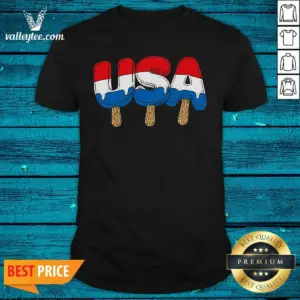 Awesome USA Popsicle Summer Celebrations Beach Party Shirt