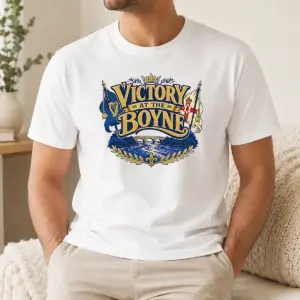 Nice Original Victory At The Boyne Historical Pride Vector Shirt