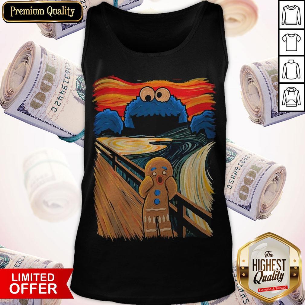 Original The Cookie Scream Van Gogh Shirt - Image 3