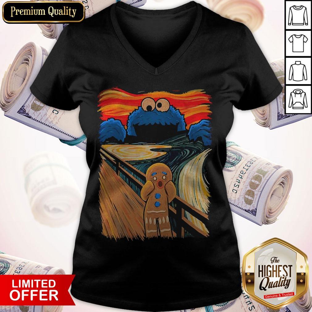 Original The Cookie Scream Van Gogh Shirt - Image 2