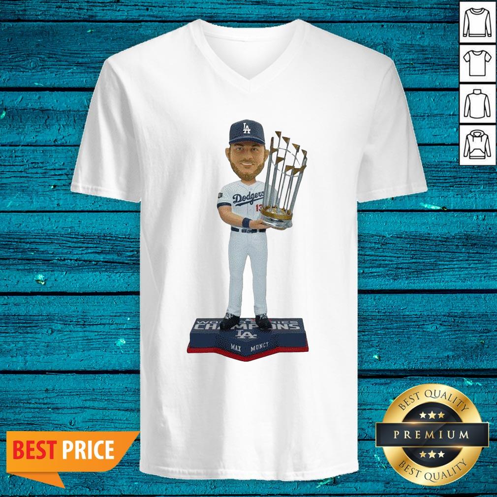 Funny Max Muncy Los Angeles Dodgers 2020 World Series Champions Shirt - Image 3