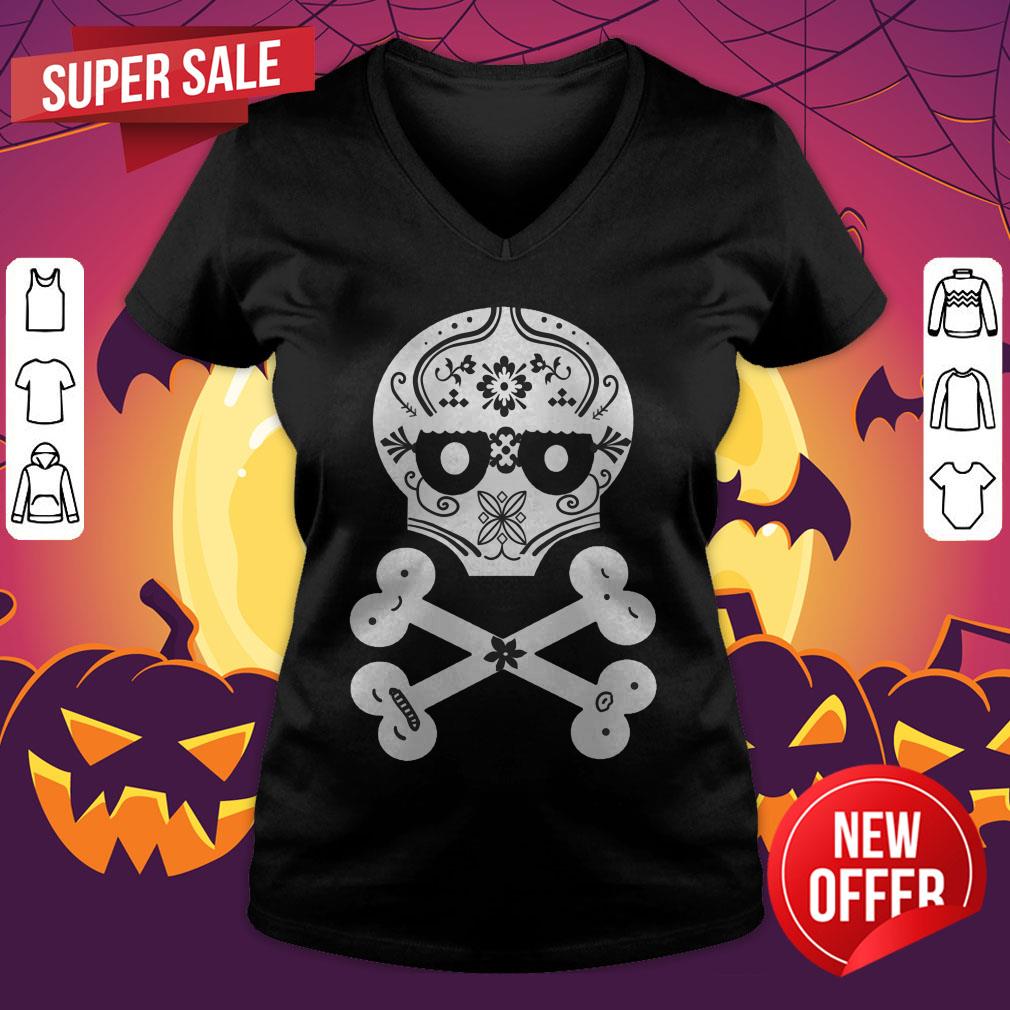 Sugar Skull Dia De Los Muertos Day Of The Dead Shirt - Image 4