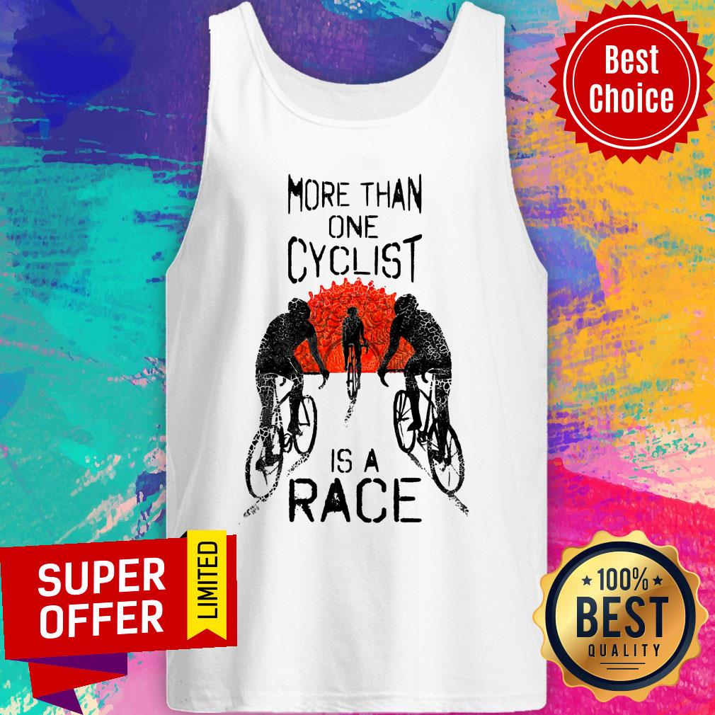 Cycling More Than One Cyclist Is A Race Shirt - Image 4