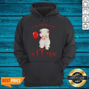 Alternative view of Top We All Meow Down Here Kitten Shirt