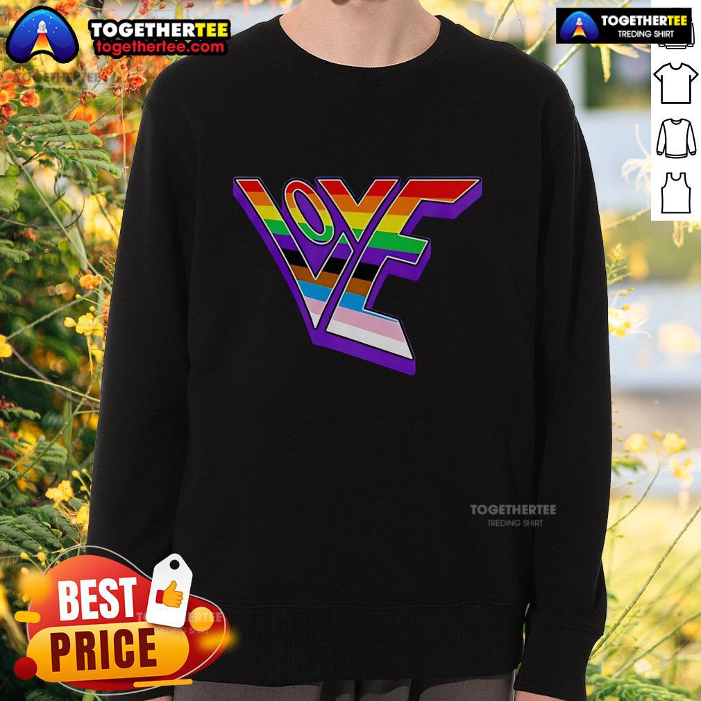 Top Love Pride Design T-Shirt - Image 5