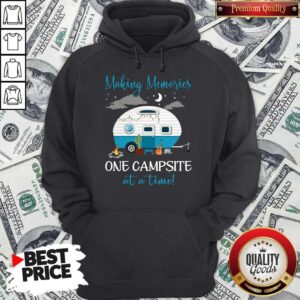 Alternative view of Premium Making Memories One Campsite At A Time Shirt