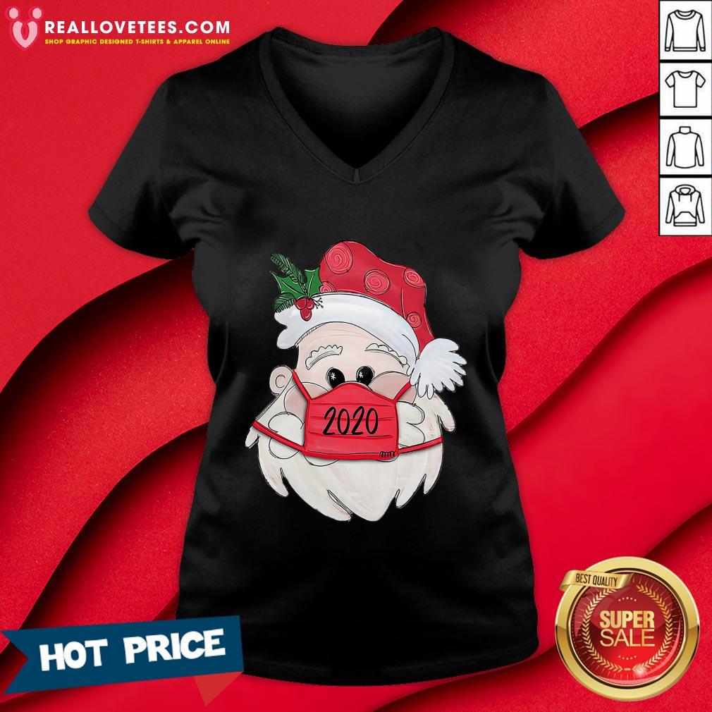 Sweet Satan Claus Face Mask 2020 Merry Christmas Shirt - Image 5