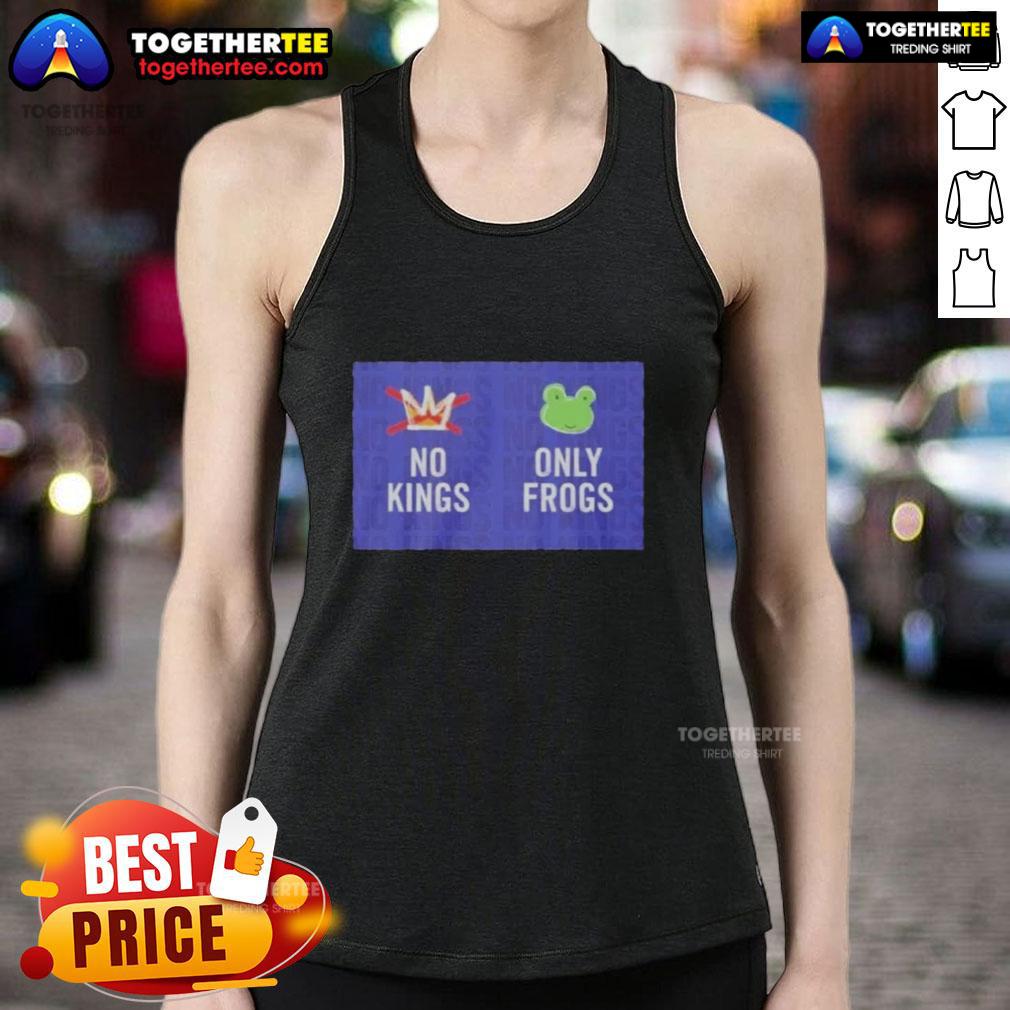 Good No Kings Only Frogs T-Shirt - Image 4