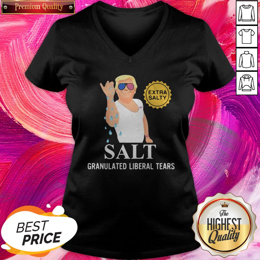 Donald Trump Extra Salty Salt Granulated Liberal Tears Nice Shirt - Image 4