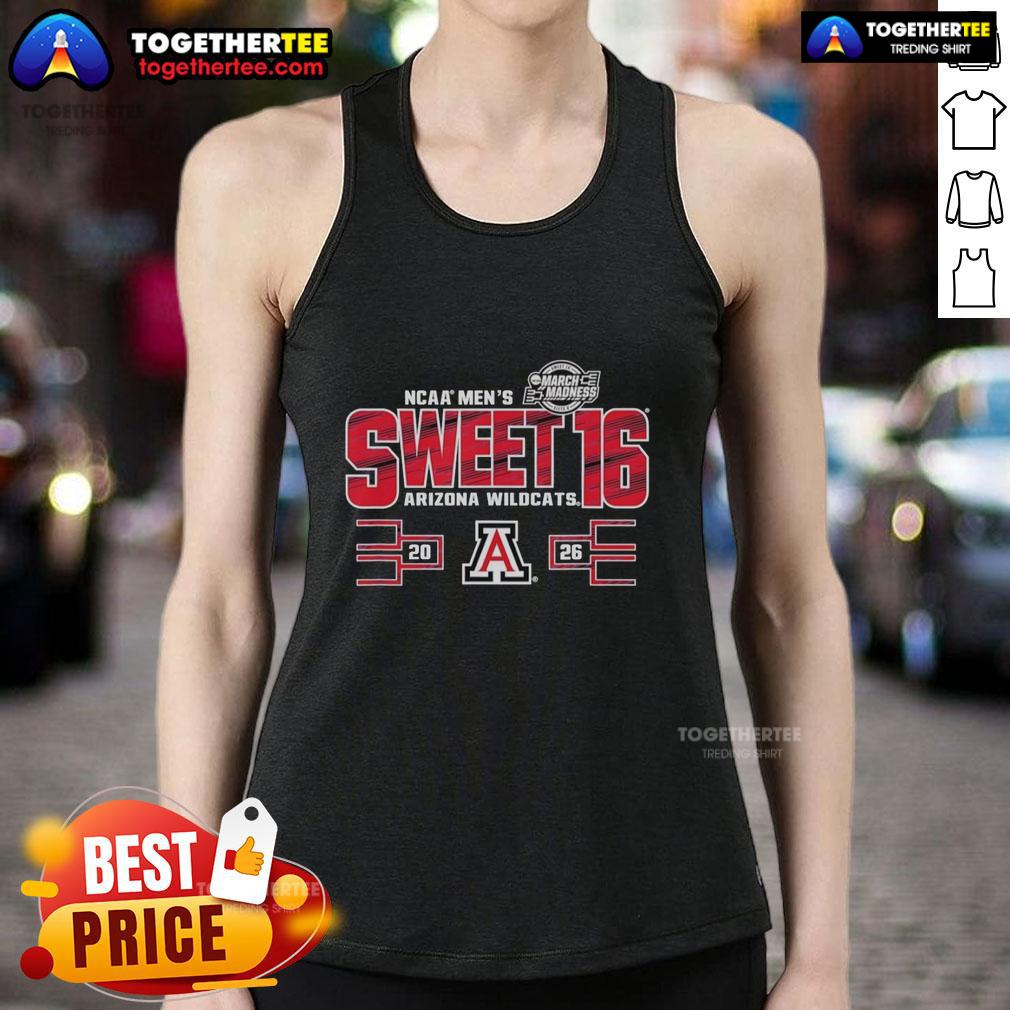 Good Arizona Wildcats NCAA Men's Sweet 16 2026 Men's March Madness T-Shirt - Image 4