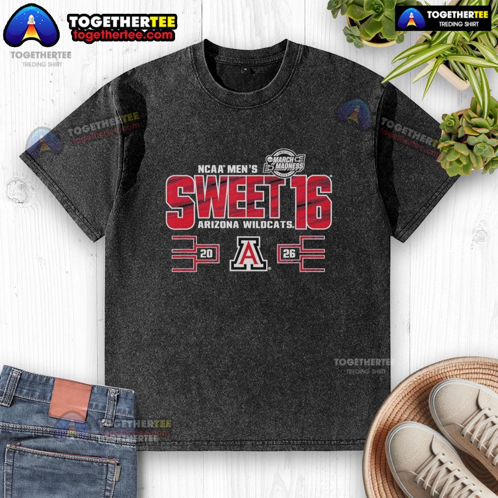 Good Arizona Wildcats NCAA Men's Sweet 16 2026 Men's March Madness T-Shirt - Image 6