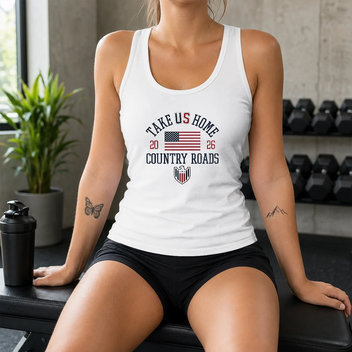 Funny Take US Home Country Roads 2026 USA Soccer Shirt - Image 7