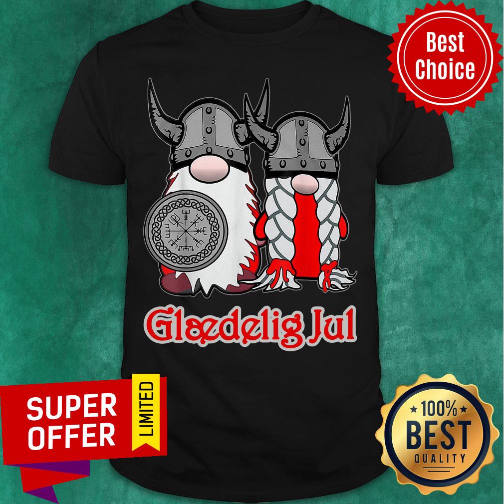Top Gnomes Viking Glaedelig Jul Shirt