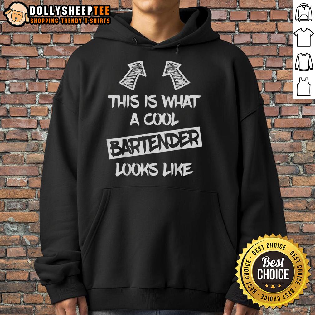Premium This Is What A Cool Bartender Looks Like T-Shirt - Image 2