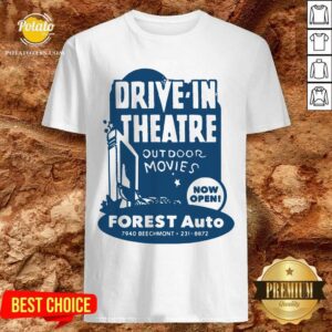 Drive In Theatre Forest Auto Shirt