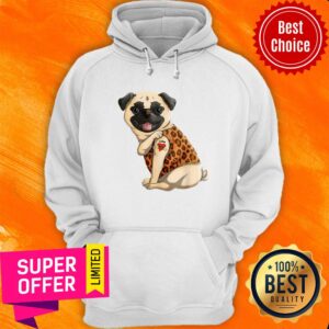 Alternative view of Pug I Love Mom Tattoo Dog Shirt