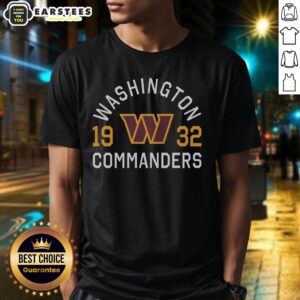 Awesome Washington Commanders Heritage Print T-Shirt