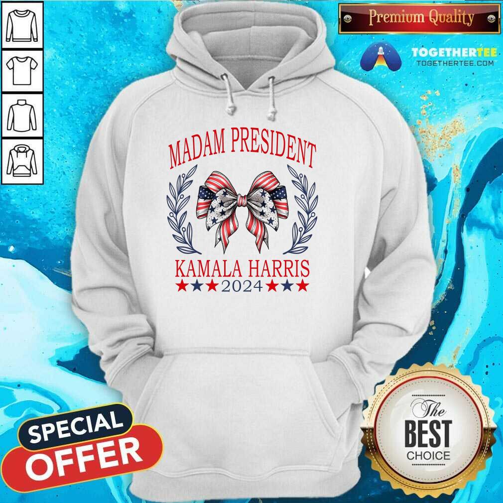 Hot Madam President Kamala Harris 2024 T-Shirt - Image 2