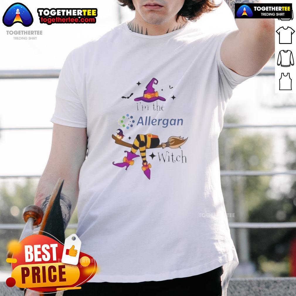 Top I'm The Allergan Witch Halloween T-Shirt