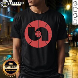 Awesome Nebraska Basketball 1980s Logo T-Shirt