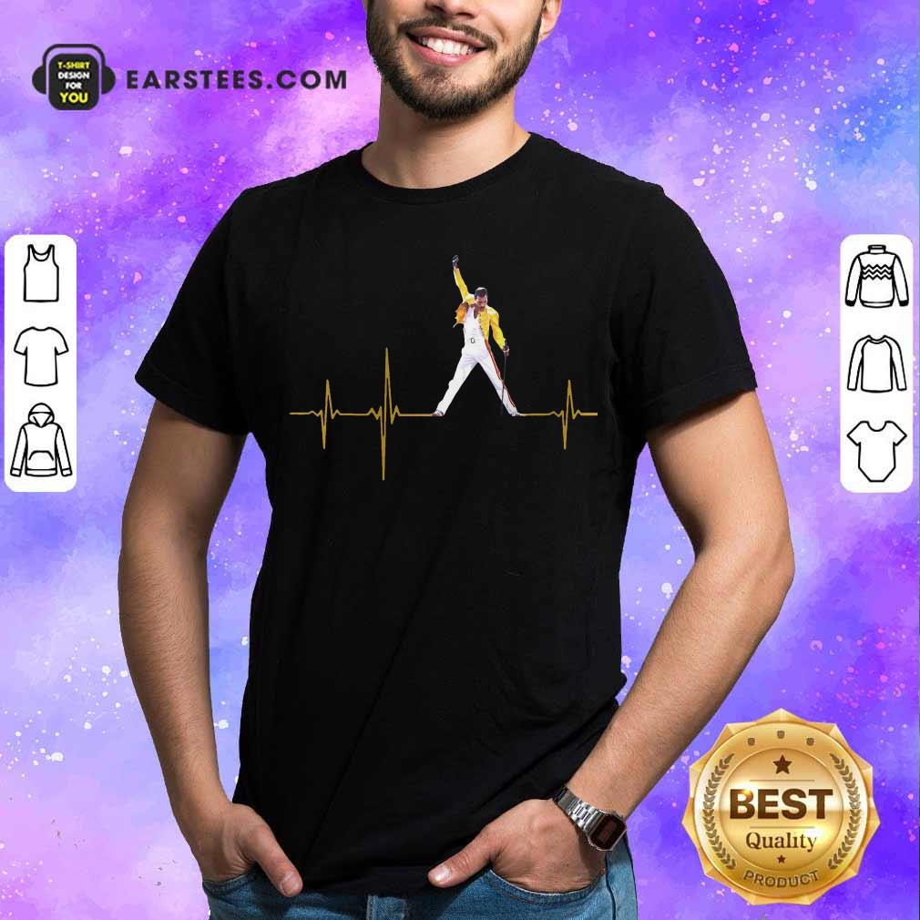 Premium Heartbeat Freddie Mercury Shirt