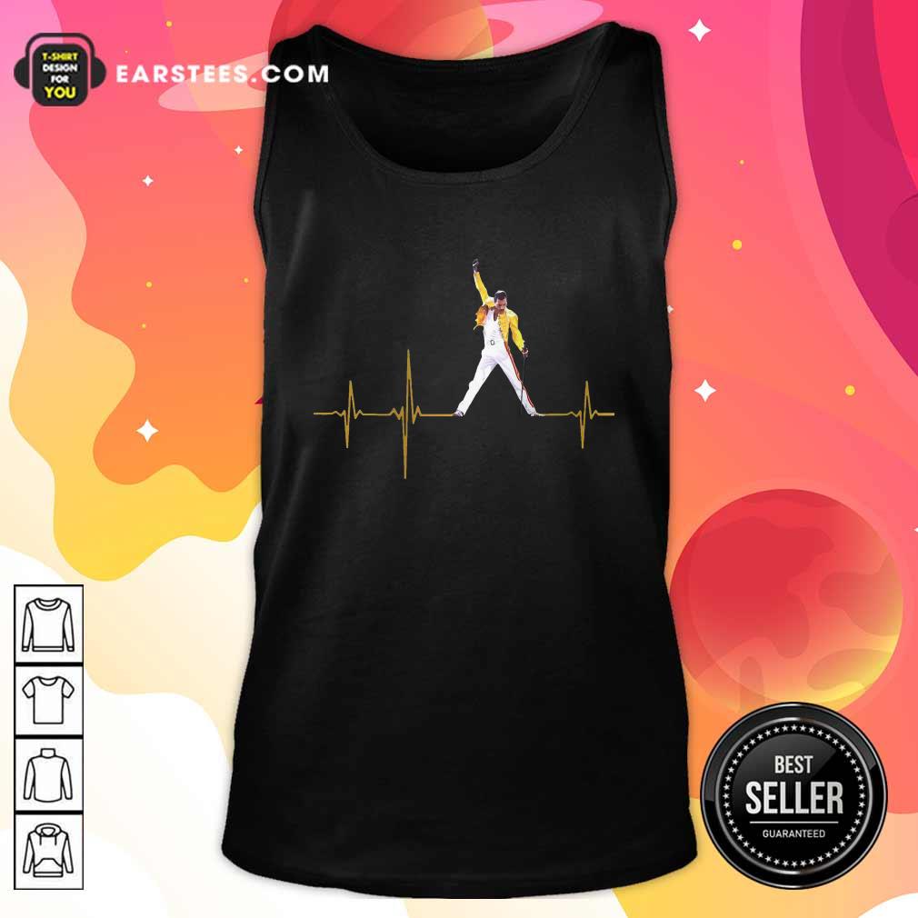 Premium Heartbeat Freddie Mercury Shirt - Image 4