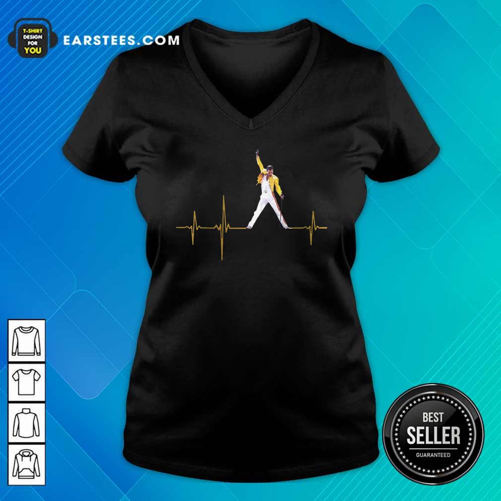 Premium Heartbeat Freddie Mercury Shirt - Image 3