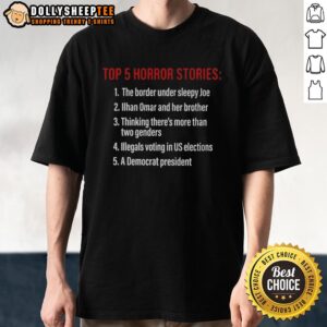 Good Top 5 Horror Stories T-Shirt