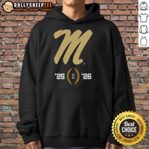 Alternative view of Original Ole Miss Rebels Logo 2025-2026 College Football Playoff T-Shirt