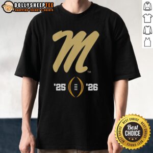 Original Ole Miss Rebels Logo 2025-2026 College Football Playoff T-Shirt