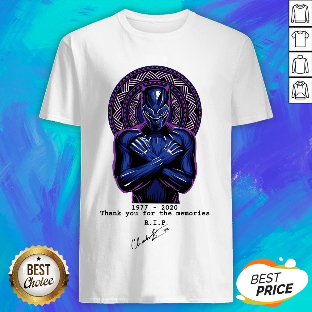 Grand RIP Chadwick Boseman 1977-2020 Shirt