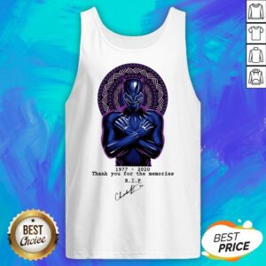 Alternative view of Grand RIP Chadwick Boseman 1977-2020 Shirt